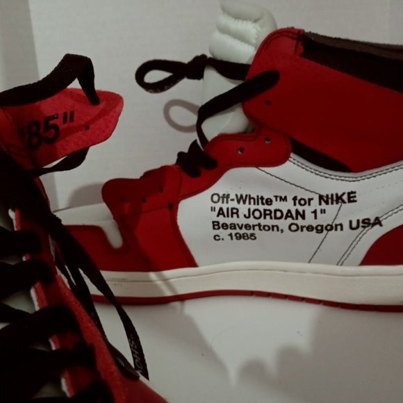 Jordan 1 New Off-White Chicago Bulls Shoes